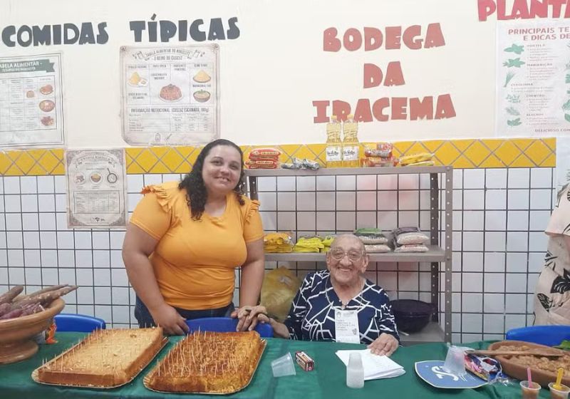 Aos 91 anos, a idosa Iracema Morais vai concluir o ensino médio pela EJA no RN após 76 anos de espera. - Foto: Arquivo Pessoal