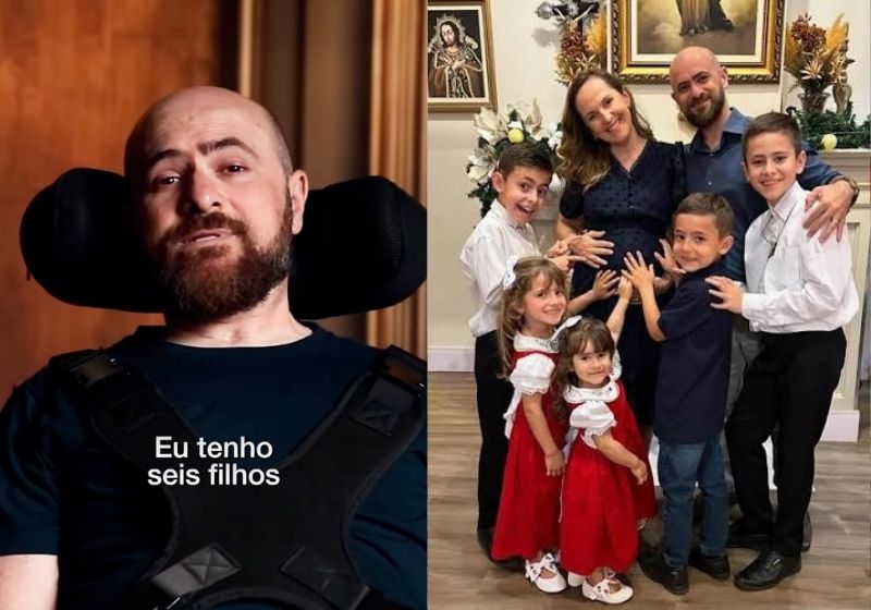 Tiba Camargos e a esposa, Déa, pedem autorização da Anvisa para ele receber a aplicação da polilaminina durante cirurgia na medula que vai fazer. - Fotos: Reprodução/ Instagram/ @tibacamargos