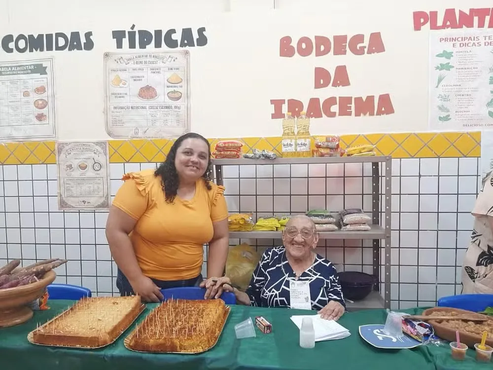 Dona Iracema, a idosa de 91 anos do RN, vai concluir o ensino médio este mês, após 7 décadas de espera. Foto: Arquivo Pessoal