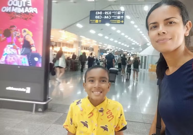 Adriano Álvaro Melo, o Alvinho, menino superdotado brasileiro de 10 anos, foi levado pela Mensa Brasil à Bahia para participar de um encontro nacional de crianças e adolescentes com altas habilidades. Foto: Reprodução/Arquivo Pessoal