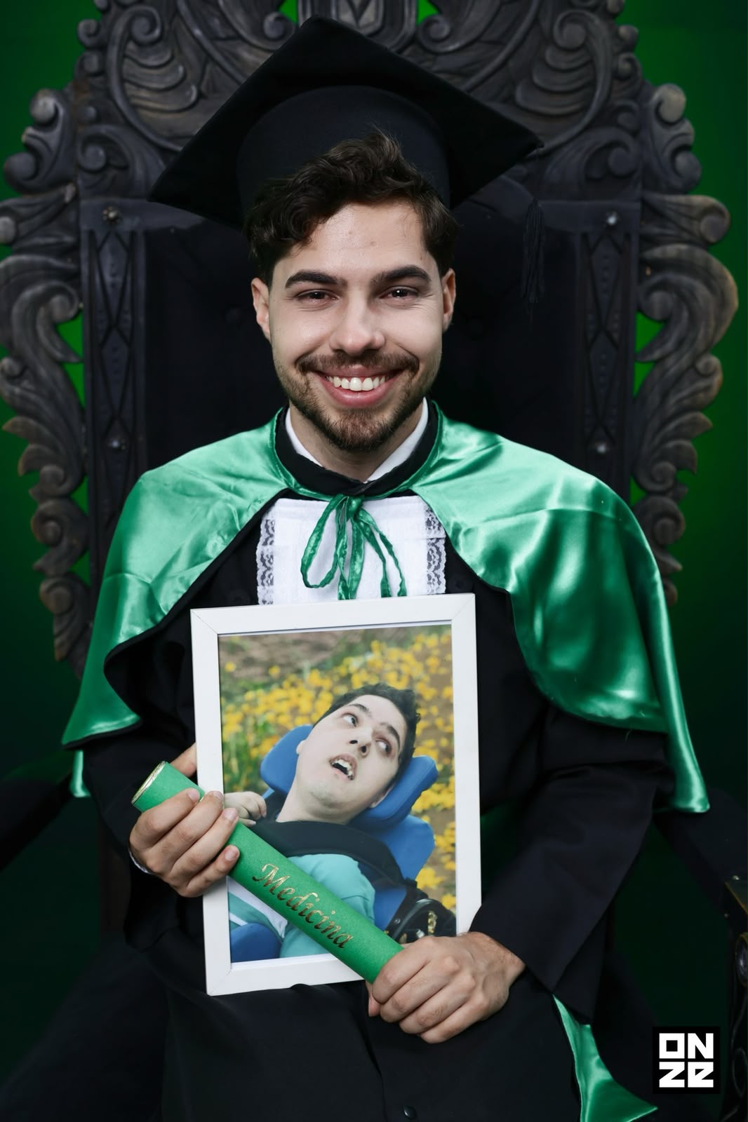 Daniel entrou na faculdade aos 19 anos e se formou medicina aos 24 anos. - Foto: arquivo pessoal enviado ao SNB