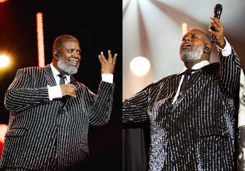 Péricles apresentou o inédito “Péricles Canta Motown” no Palco Sunset, um tributo com clássicos da música negra norte-americana. - Foto: @ellenartie / reprodução/ Instagram/ @pericles