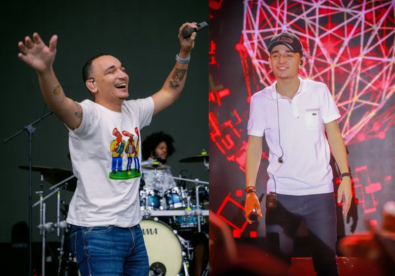 João Gomes levou o forró e a cultura pernambucana ao Palco Sunset do Rock in Rio neste sábado (12). - Foto: reprodução/ Instagram/ @joaogomescantor