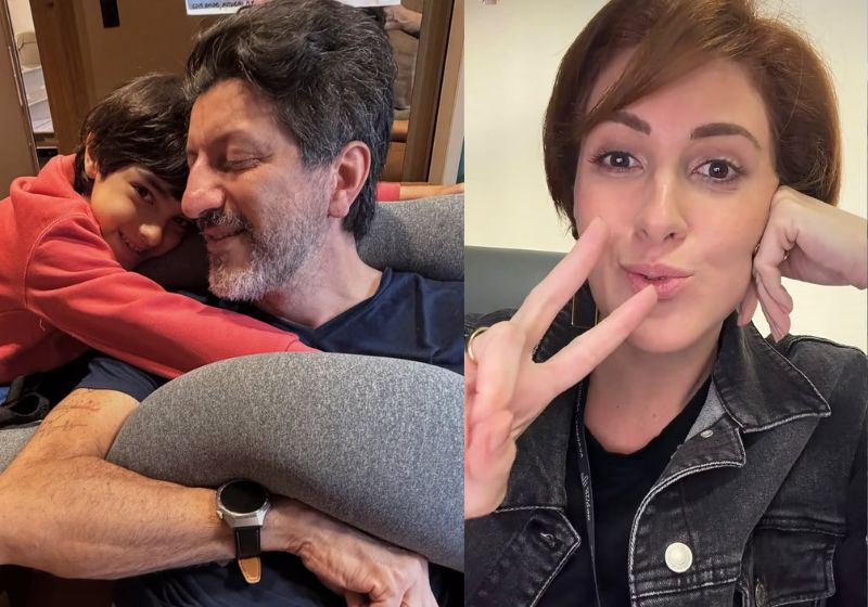 Mila Seidl contou que o marido, Lito, já recebeu o medicamento experimental e pediu que os seguidores continuem na torcida pelo tratamento dele, que segue estável na UTI do Alberte Einstein. - Foto: Reprodução/ Instagram/ @milaseidl