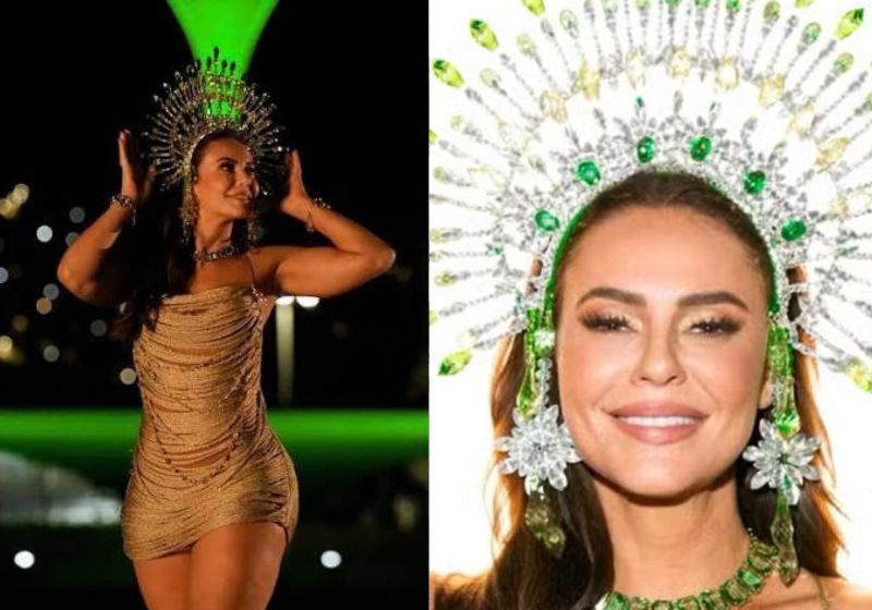 A atriz Paolla Oliveira será coroada como nova rainha de bateria da Imperatriz Leopoldinense no dia 17 de outubro, depois de deixa a Grande Rio. - Fotos: reprodução/ Instagram/ @paollaoliveirareal / Gshow
