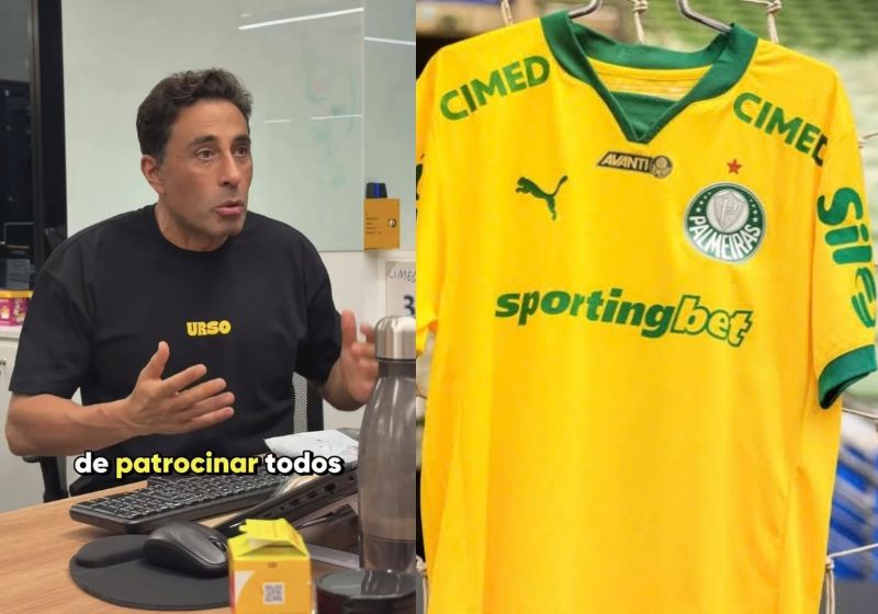 João Adibe quer colocar a marca Super, da Cimed, nas camisas como patrocínio os clubes de futebol brasileiros após o fim das bets anunciado pelo governo Lula. - Fotos: reprodução/ Instagram/ @joaoadibe / divulgação