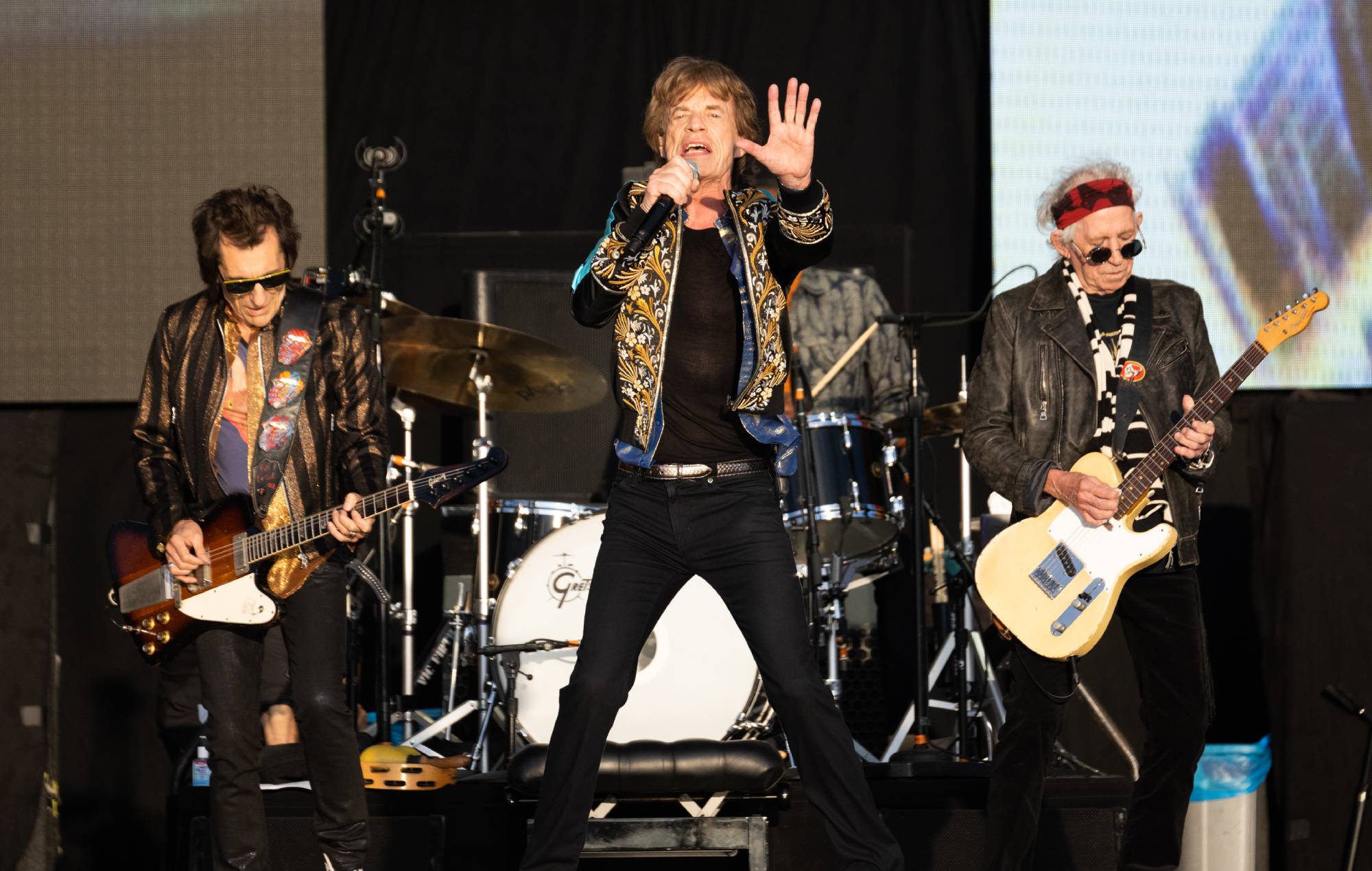 Mick Jagger disse que adoraria voltar à estrada e que não vê a hora de fazer uma nova turnê com os Rolling Stones - Foto: Getty Images