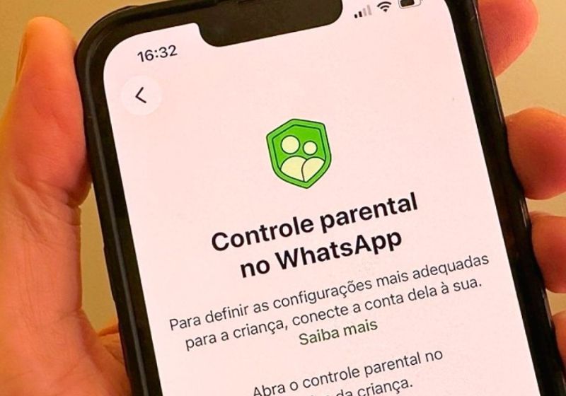 Nova ferramenta do WhatsApp para controle parental envia alertas aos responsáveis, permite ajustar privacidade e controlar recursos sem dar acesso às mensagens e chamadas. - Foto: FolhaMS