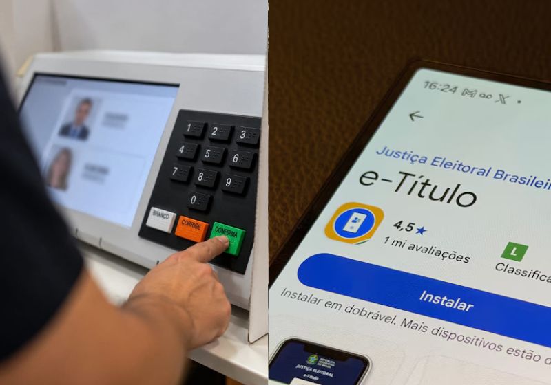 Votação das eleições 2026 será neste domingo. Baixe a atualização do aplicativo e-Titulo para saber se mudou seu local de votação. - Fotos: Arquivo/TSE