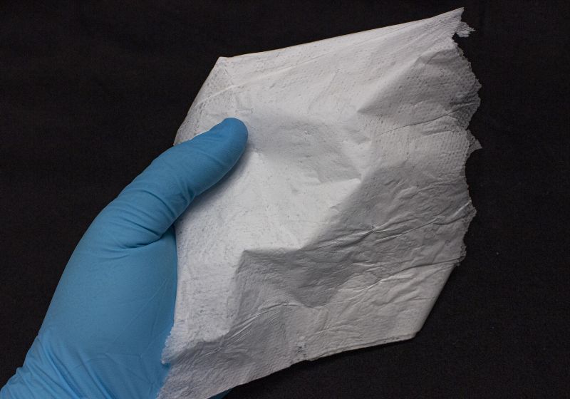 Cientistas alemães desenvolvem um novo curativo experimental, biodegradável, para feridas de diabéticos, contra bactérias e com proteínas que estimulam a formação de pele nova. - Foto: Instituto Fraunhofer-Gesellschaft
