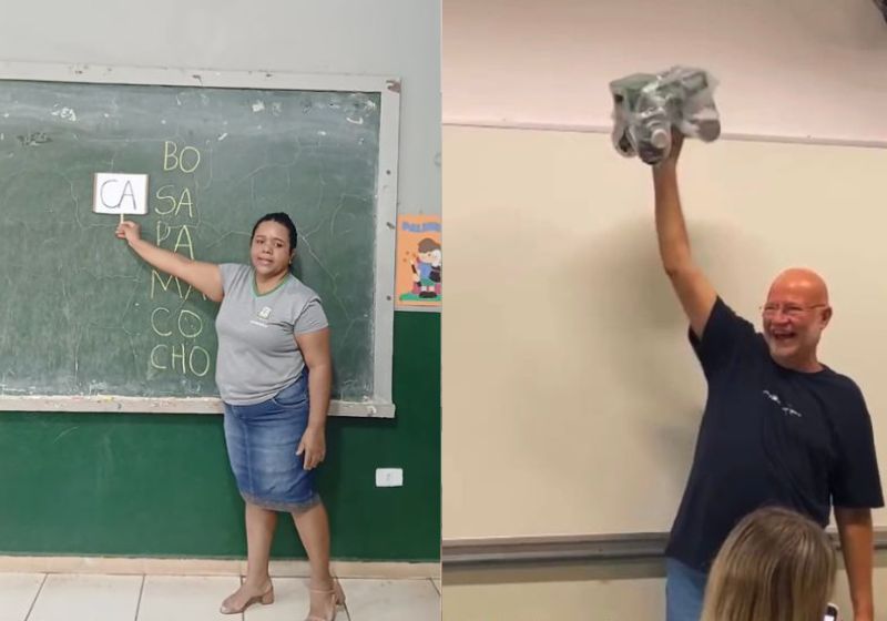 Neste 15 de outubro, Dia do Professor, o Só Notícia Boa relembra histórias e agradece aos docentes que ensinam, inspiram, abrem caminhos e salvam vidas. - Fotos: Arquivo/ Só Notícia Boa