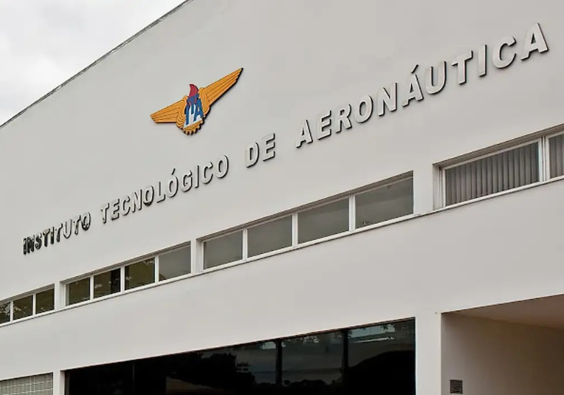 Fortaleza lidera a primeira fase do ITA 2027, com 281 candidatos classificados, mais de 35% do total nacional. Foto: Instituto Tecnológico de Aeronáutica/Agência Brasil.